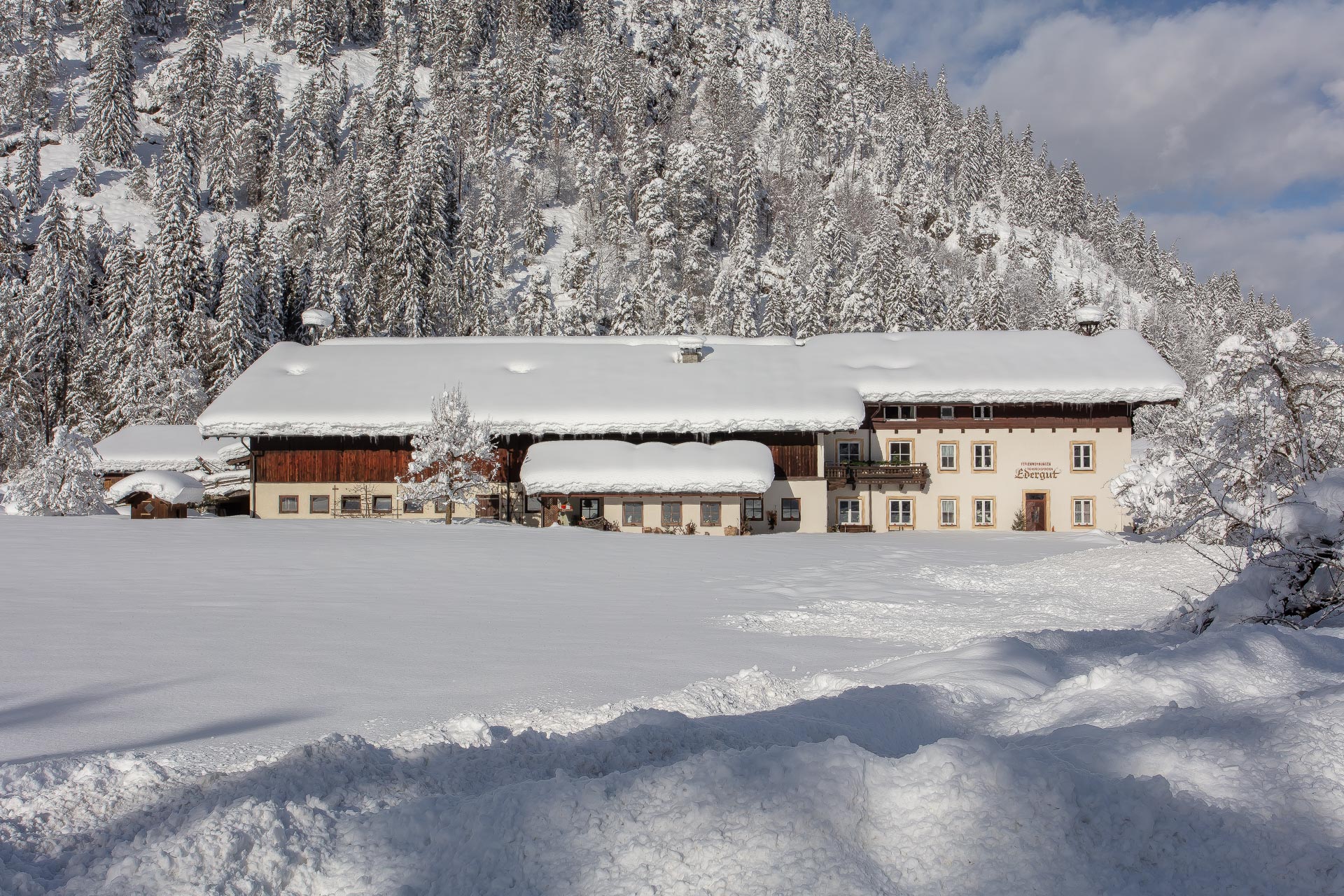 Winterurlaub Bauernhof Lofer 11